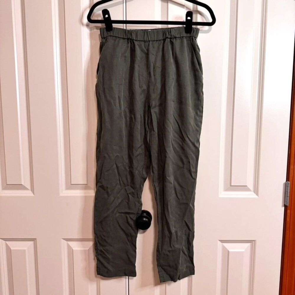 Vetta Tencel Tapered Pant, Olive S